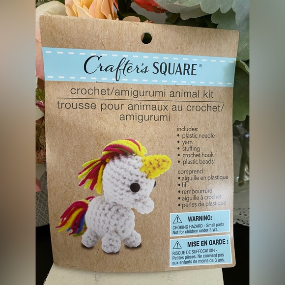 🆕🧶 CRAFTER’S SQUARE ANIMAL CROCHET KIT BUNDLE! NEW FACTORY SEALED. 6 DESIGNS! - Picture 6 of 9